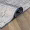 World Rug Gallery Contemporary Distressed Boxes Weather Resistant Indoor/Outdoor Runner Rug 2' x 7' Blue 4032BLUE2X7 - alternate 5